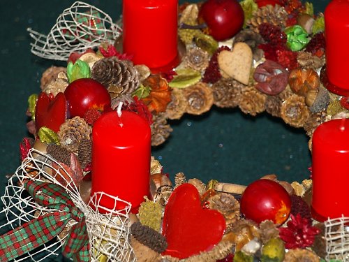 Adventní věneček — foto 2