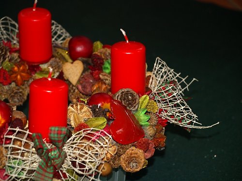 Adventní věneček — foto 3