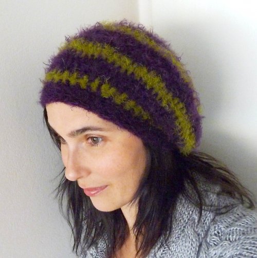 Fialový baret — foto 3
