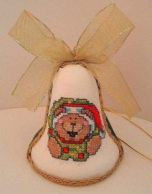 Vánoční méďa s adventním věncem — foto 2