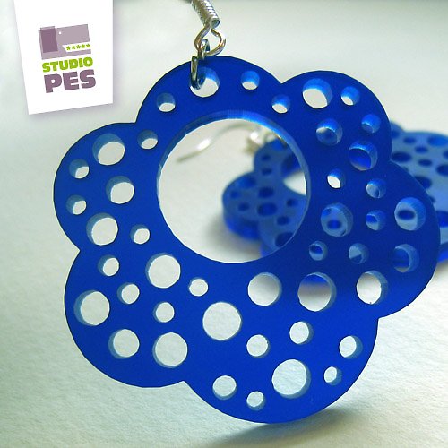 NÁUŠNICE Flower Rings — foto 3