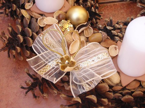 Adventní věnec v bílé - 20 — foto 3