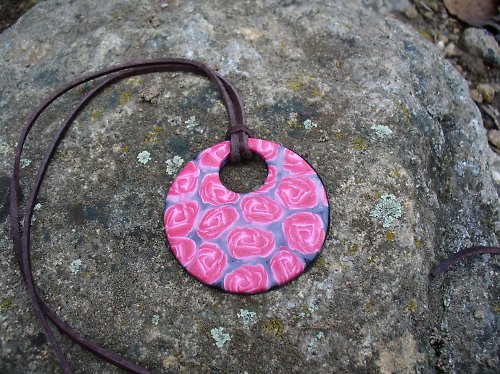 Růžový amulet original — foto 2