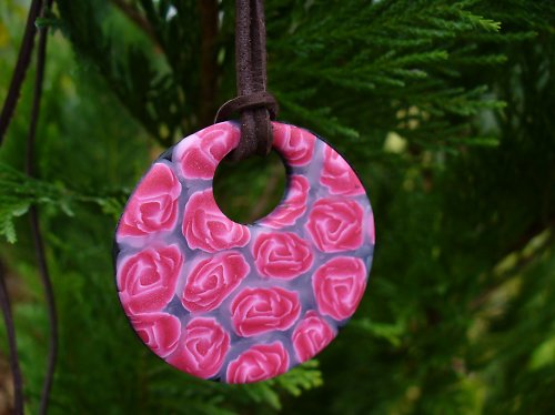 Růžový amulet original — foto 3