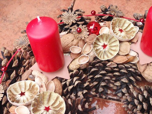 Adventní věnec v červené - 25 — foto 4
