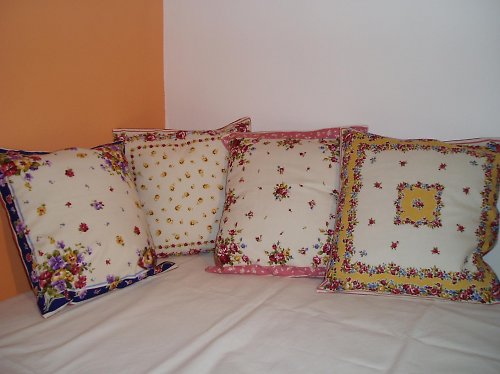 Kytičkový polštářek — foto 2