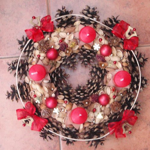 Adventní věnec v červené - 29 — foto 3