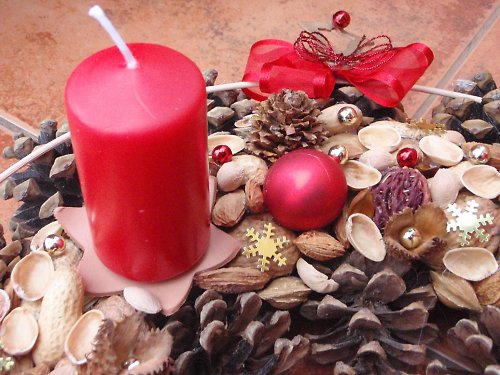 Adventní věnec v červené - 29 — foto 4