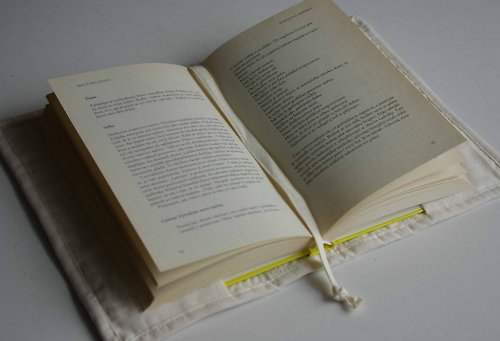 Obal na knihu, zápisník nebo notes - Pásek — foto 4