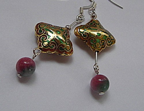 Cloisonnky zeleno-zlaté — foto 2