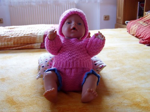 Svetřík a čepička pro Baby Born — foto 2