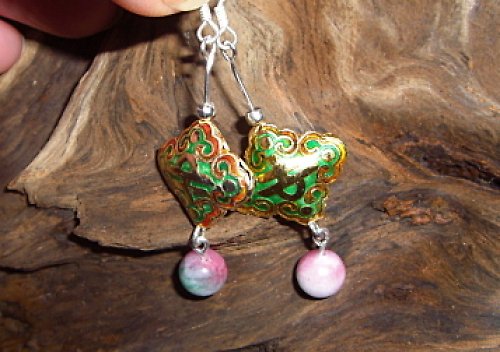 Cloisonnky zeleno-zlaté — foto 3