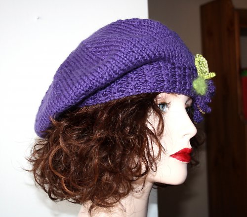 Fialový baret — foto 4