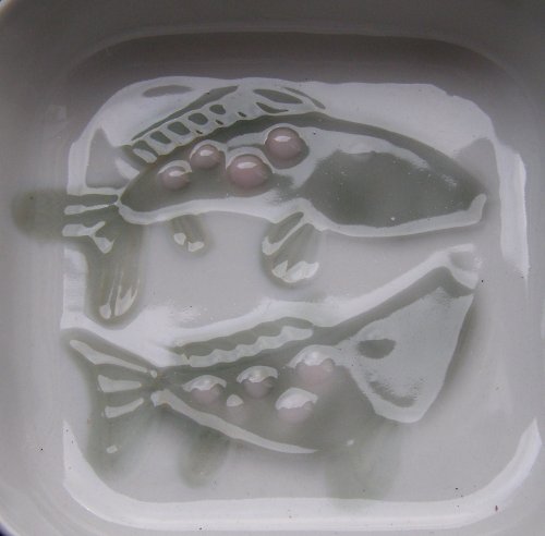 Porcelánová miska Ryby — foto 2