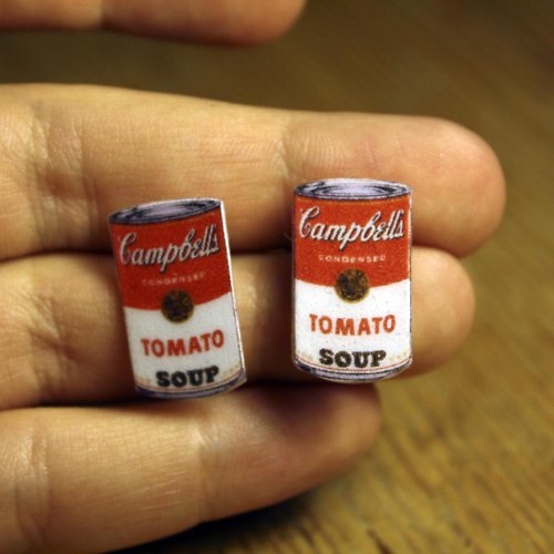 Náušnice Tomatosoup-pecky — foto 3