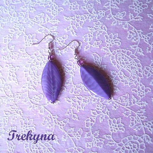 Fialové lístečky — foto 2