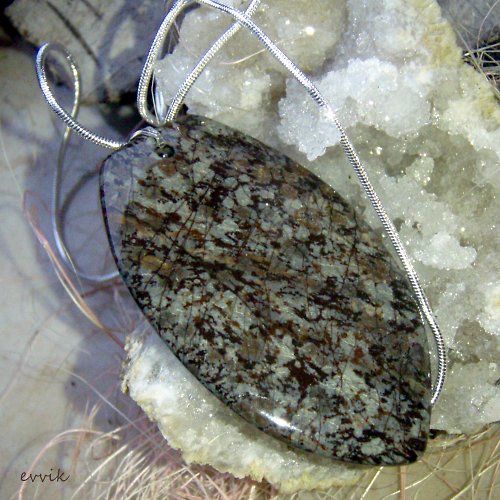 Snow flake obsidian — foto 2