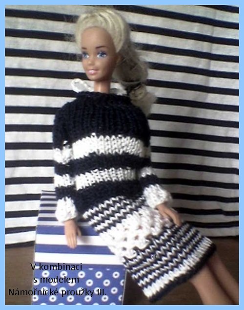 Barbie - námořnické proužky III. — foto 3