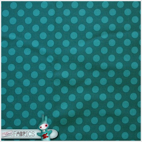 Ta Dot in Teal, tmavá tyrkysová — foto 2