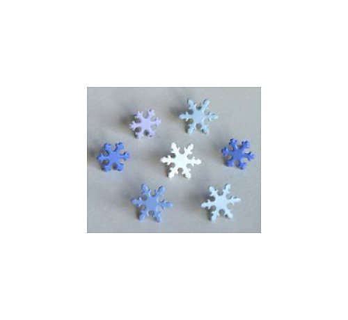Big Snowflake Brads -scrapbook — foto 2