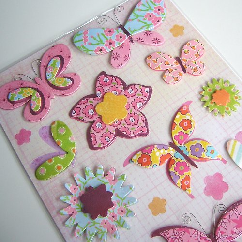 Samolepky 3D - BUTTERFLIES *** SLEVA!!! — foto 2