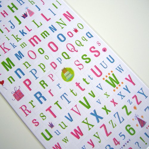 Samolepky - ALPHABET — foto 2
