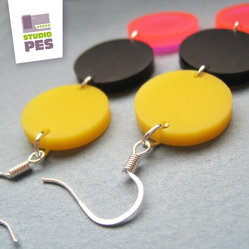 NÁUŠNICE colour dots — foto 3