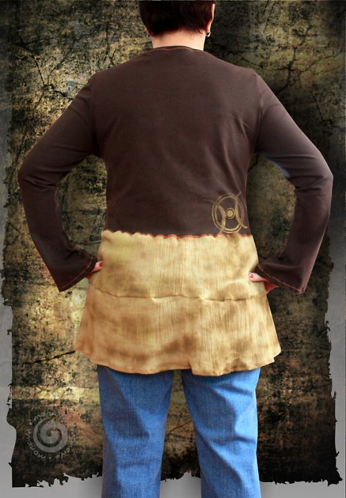 Hnědá tunika vel. L/XL — foto 2