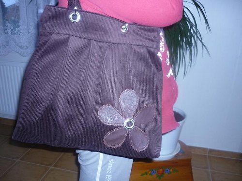 Manšestrová tmavě-hnědá... — foto 2