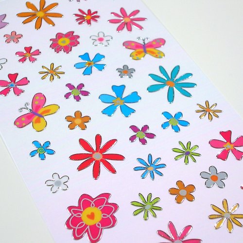 Samolepky - FLOWERS — foto 2