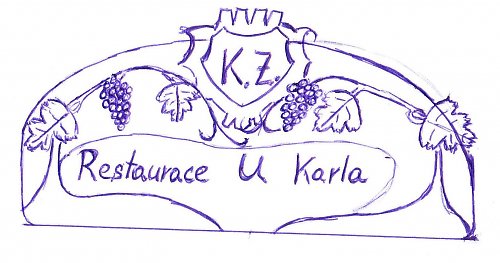 Poutač - Restaurace U Karla — foto 2