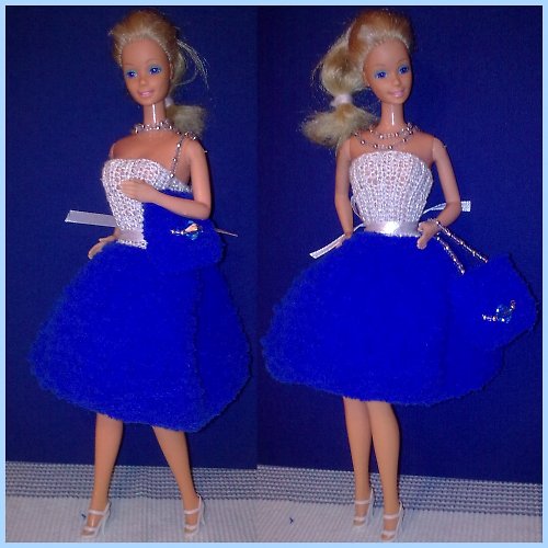 Večírkové šaty pro Barbie — foto 4