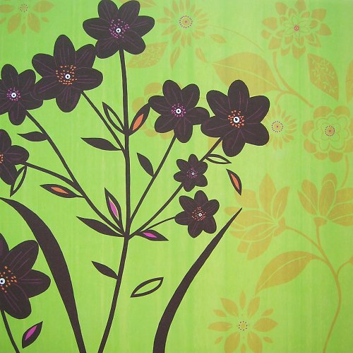 Sada papírů WILD BLOSSOM 8x8" — foto 3