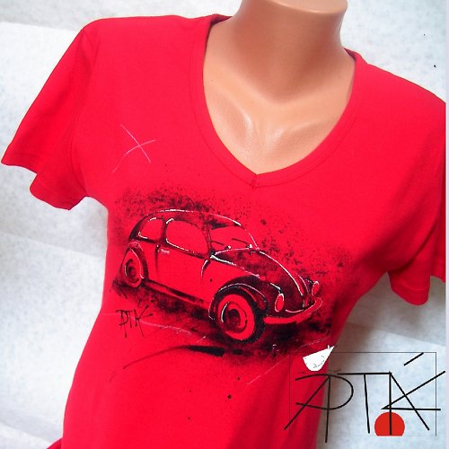 Dámské triko "Brouk", XL — foto 6