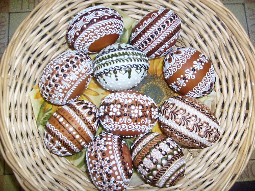 Velikonoční kraslice slepičí — foto 2