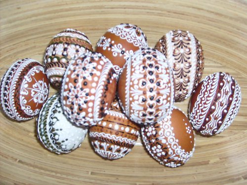 Velikonoční kraslice slepičí — foto 5