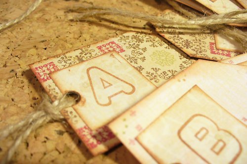 Vintage abeceda — foto 5