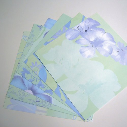 Sada papírů AQUAMARINE 12x12" — foto 3