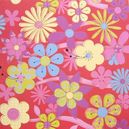 Sada papírů RETRO FLORAL 6x6" — foto 5