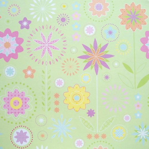 Sada papírů RETRO FLORAL 6x6" — foto 6
