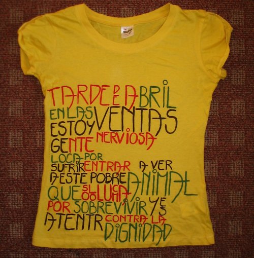Popsané triko — foto 3