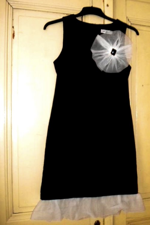 Little black (and white :) dress... — foto 3