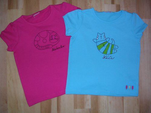 Gelové pero na textil - ČERVENÉ — foto 2