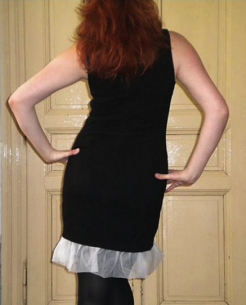 Little black (and white :) dress... — foto 5