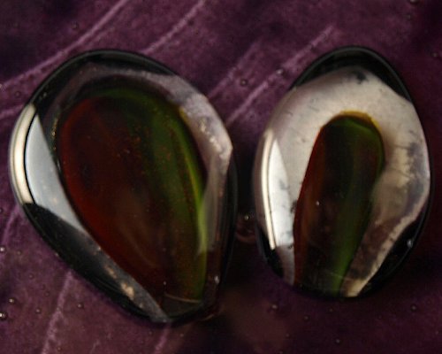 Skleněná černá slza /655 — foto 4