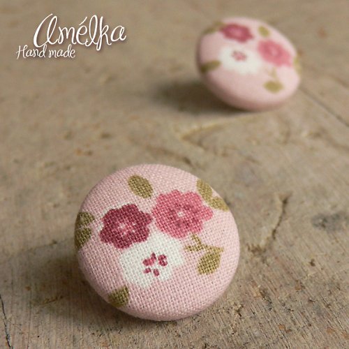 Floria buttonky - stříbro 925 — foto 2