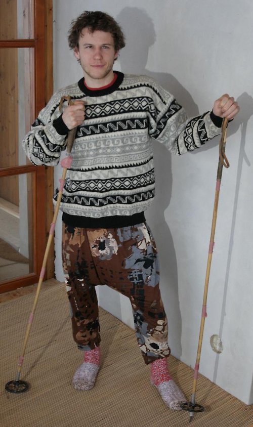 Gatě hnědé — foto 2