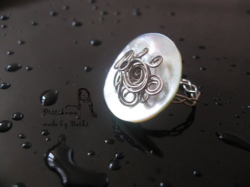 Knoflíkový - Button ring — foto 2