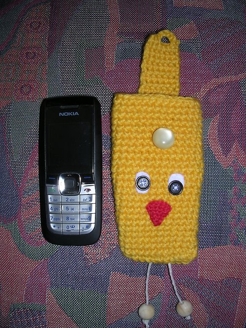 Pouzdro na mobil - kuřecí — foto 2