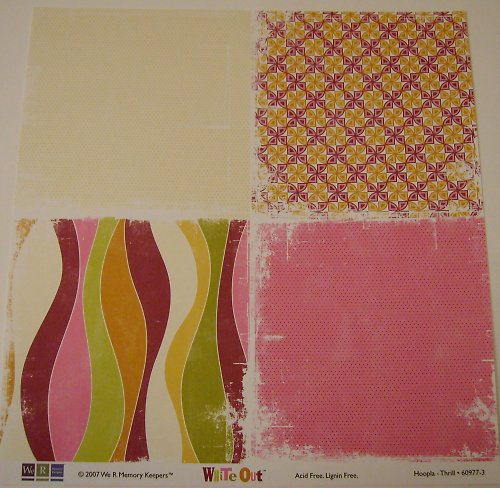 Papír na scrapbook Hoopla Thrill — foto 2
